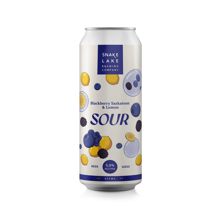 Sour Series Blackberry Saskatoon and Lemon Edition