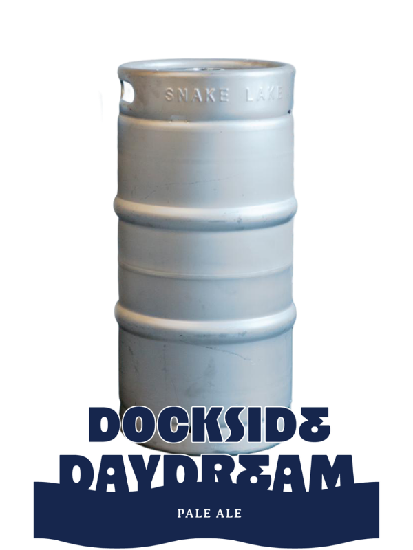 Dockside Daydream Pale Ale — 30L Keg (+$100 refundable deposit, charged separately)