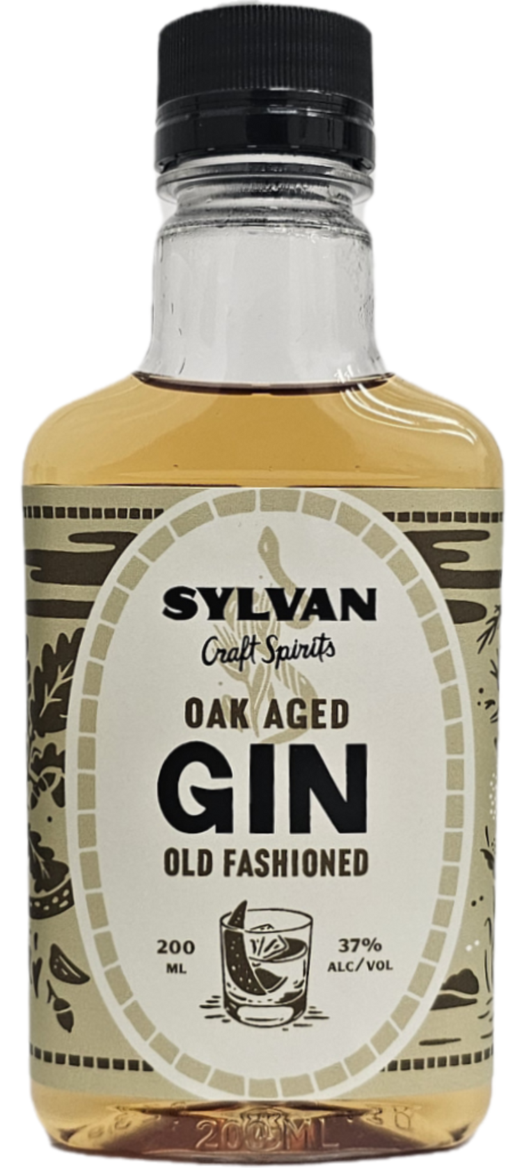 Sylvan Craft Spirits Oak Aged Gin Old Fashioned
