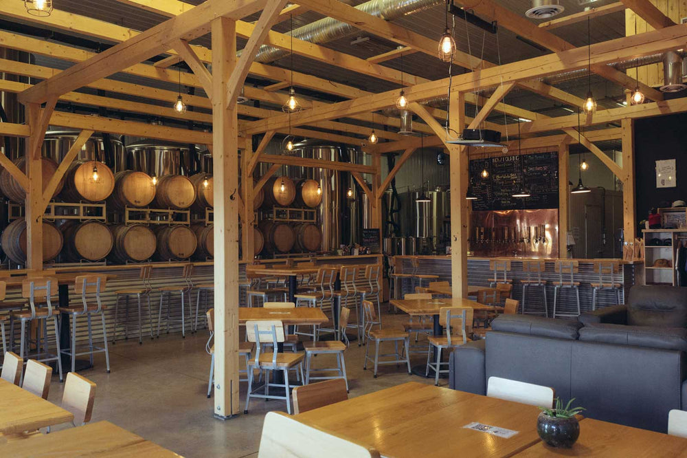 Snake Lake Brewing taproom in Sylvan Lake