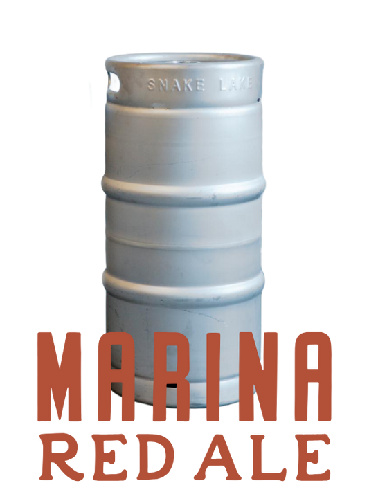 Marina Red Ale — 30L Keg (+$100 refundable deposit, charged separately)