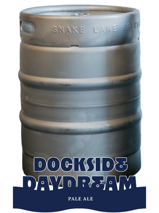 Dockside Daydream Pale Ale — 50L Keg (+$100 refundable deposit, charged separately)