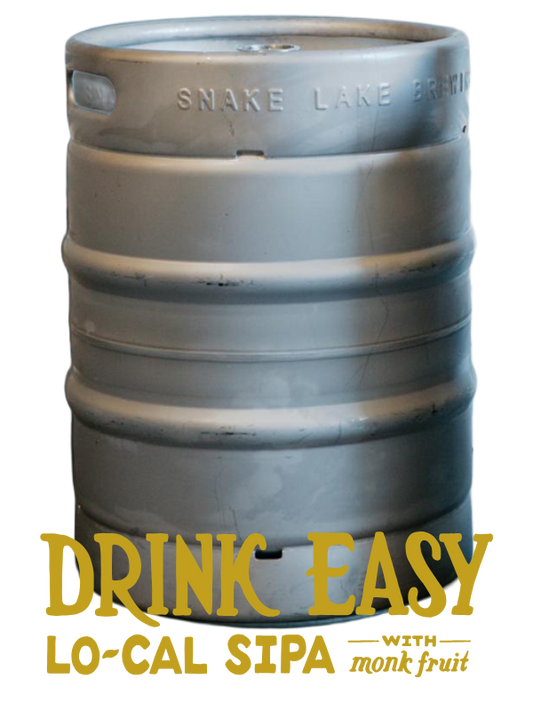 Drink Easy SIPA — 50L Keg (+$100 refundable deposit, charged separately)