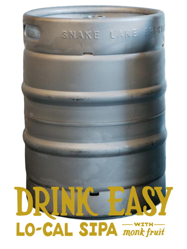 Drink Easy SIPA — 50L Keg (+$100 refundable deposit, charged separately)