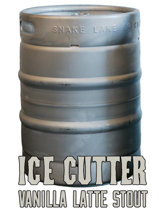 Ice Cutter Vanilla Latte Stout — 50L Keg (+$100 refundable deposit, charged separately)