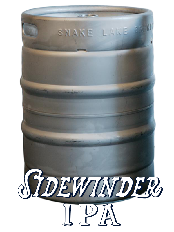 Sidewinder IPA — 50L Keg (+$100 refundable deposit, charged separately)