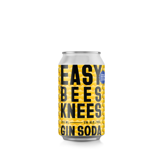 Easy Gin Soda Bees Knees