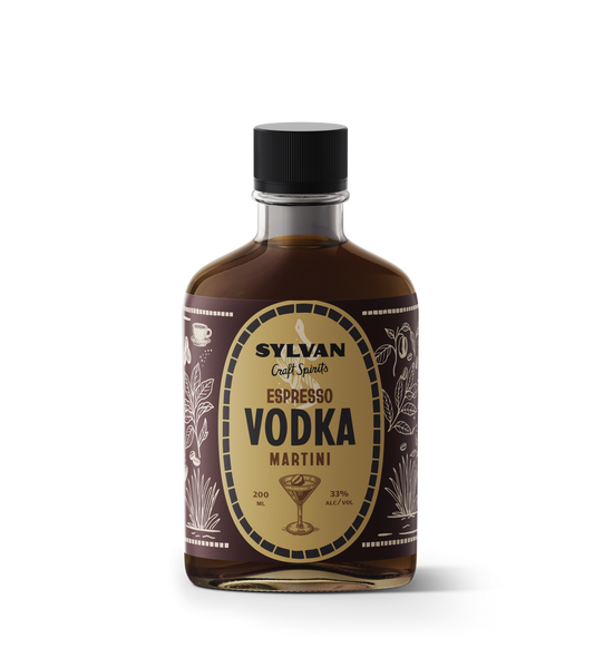 Sylvan Craft Spirits Espresso Vodka Martini