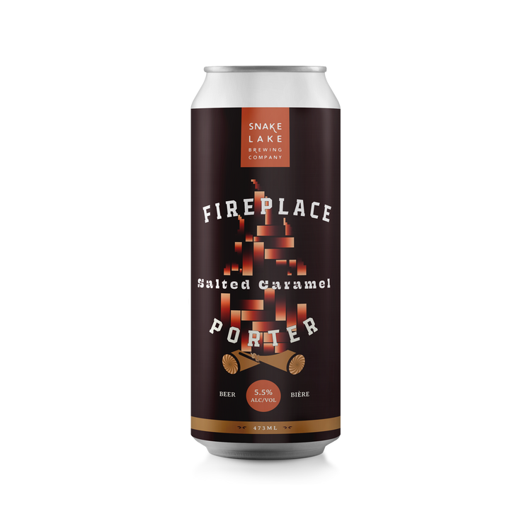 Fireplace Salted Caramel Porter